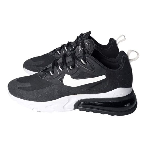 NIKE Air Max React 'Black/White' Running Shoes Size 7.5 - Picture 3 of 10